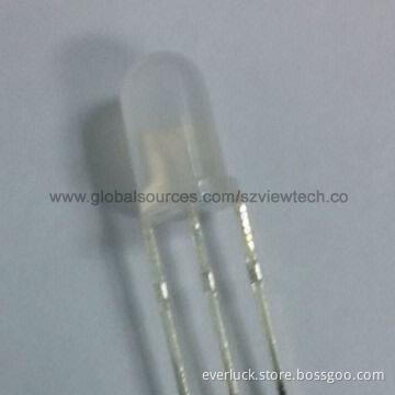 Green 560-568nm Red 630-640nm SSL-LX5097IGW Red/Green LED Lamp, 5mm Round Type, White Diffused Lens